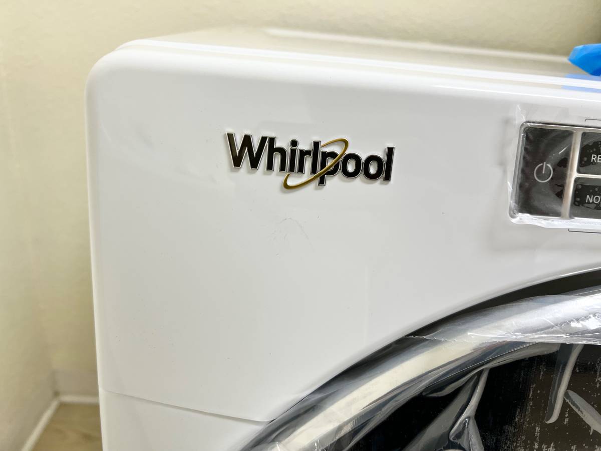 27 INCH Whirlpool WGD8620HW Gas Dryer 7.4 Cu. Ft. Steam * NEW * Open Box 37 Dry Cycles, Steam Refresh Cycle, Sanitize Cycle, Wrinkle Shield Plus Option, ADA Compliant, ENERGY STAR , White .