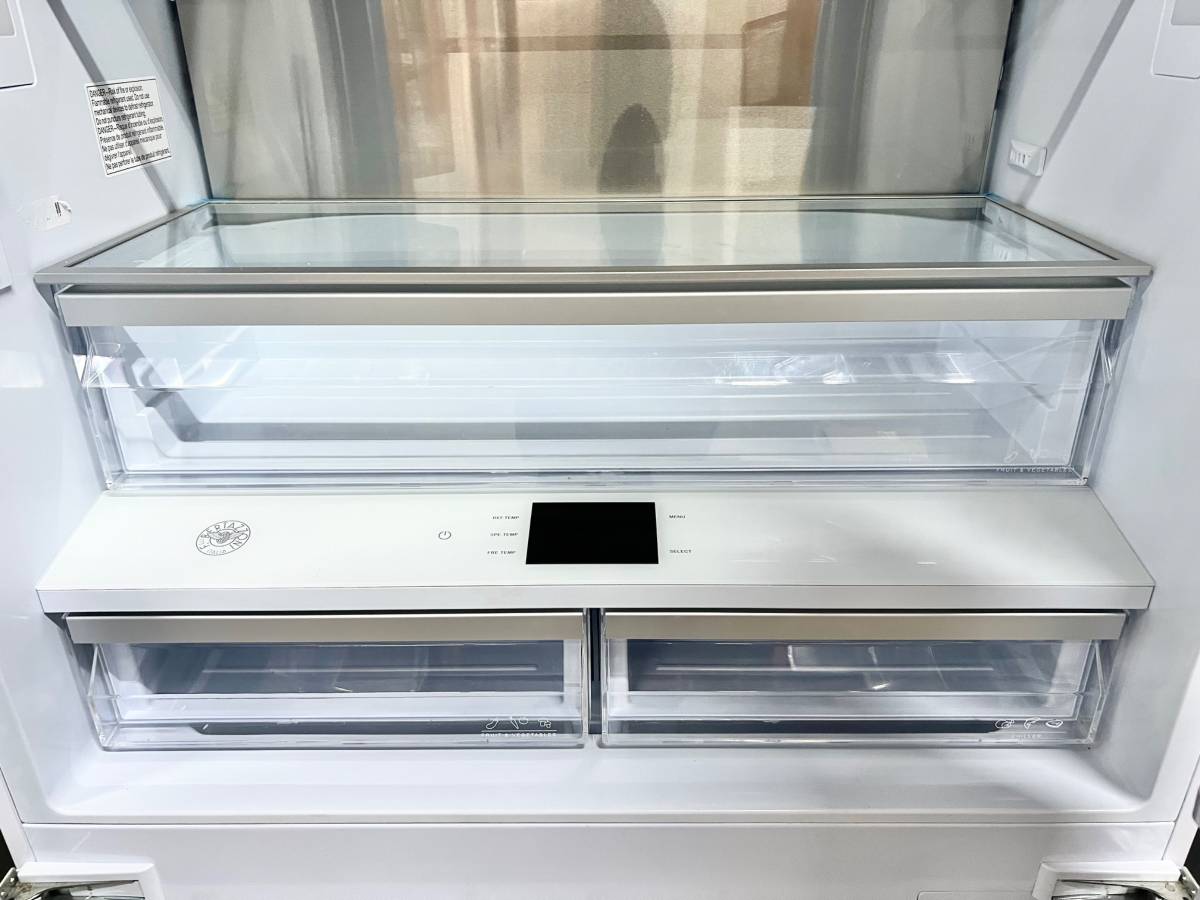 36 INCH Bertazzoni REF36FDBZPNV24 Panel Ready BUILT IN Refrigerator * New Open Box * Counter Depth Panel Ready French Door Style Refrigerator LED Touch Dual Cooling , Water Dispenser , Ice Maker, Sabbath , ADA, Energy Star