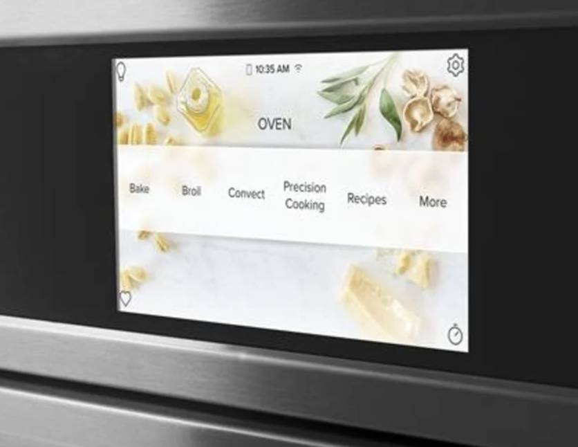 30 Inch GE Cafe CTD70DP2NS1 Double Wall Convection Oven * New Open Box * 10 Cu. Ft. , True European Convection Oven, Self-Clean, Steam Clean Option, Hot-Air Frying, Keep Warm, Proof, Precision Cooking Modes, UL Listed .