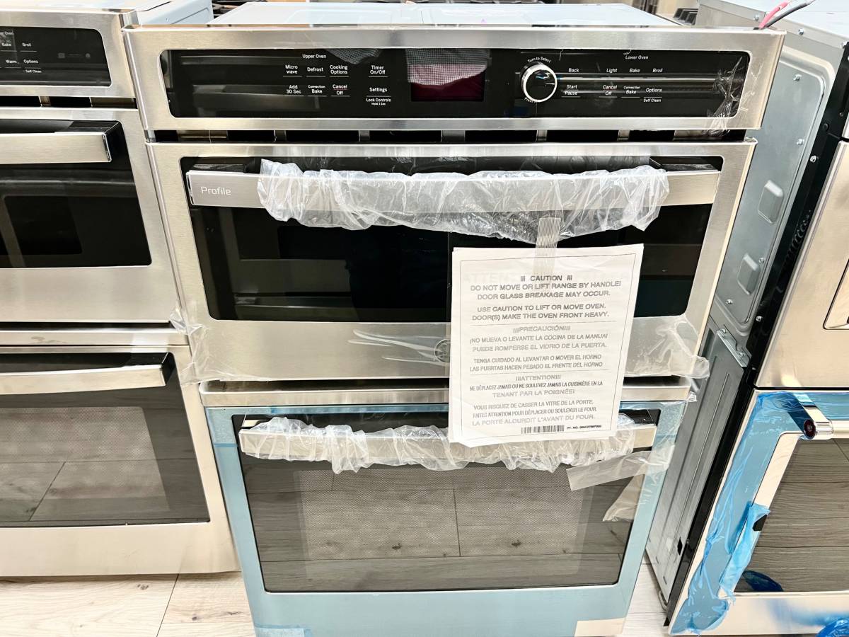 27 INCH GE Profile PK7800SKSS Microwave Combination Wall Oven New * Open Box *