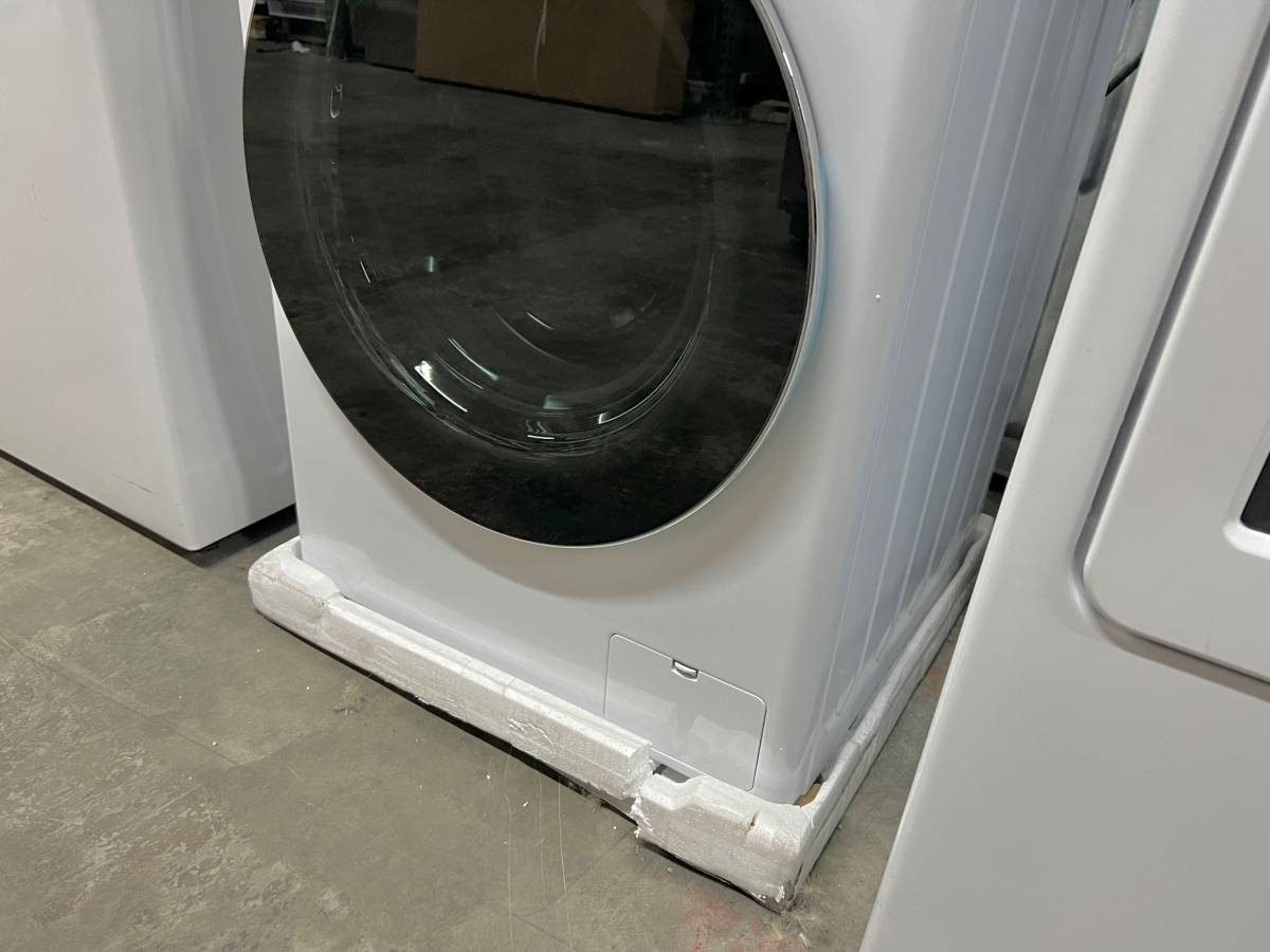 24 INCH LG WM1455HWA Smart Compact Front Load Washer 2.4 Cu. Ft * New Open Box  AI Fabric Sensor, Smart Pairing, ThinQ Technology, Tempered Glass Door,  Sanitary, Tub Clean, Speed Wash ENERGY STAR