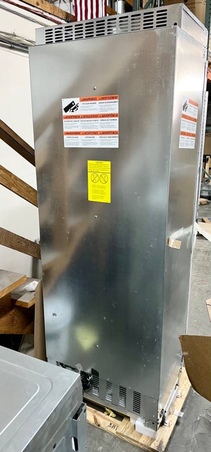 30 INCH GE Monogram ZIR301NPNII BUILT IN Panel Ready Column Refrigerator NEW * Open Box * Smart Refrigerator Panel Ready , 17.5 Cu Ft, AutoFill Pitcher , LED integrated Shelves , RetroFit Capability , Enhanced Shabbos Mode, Wi-Fi, Water Filtration