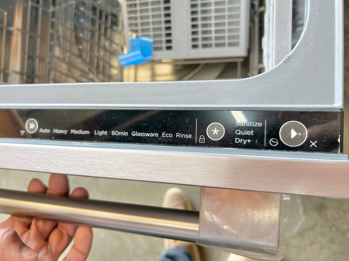 24 INCH Fisher and Paykel Professional Series DD24DTX6PX1 Built-In Smart Double DishDrawer Dishwasher ,44dBA, Tall Top Drawer, Stainless Interior Drawer, Knock to Pause, Sanitize, Energy Star , Stainless Steel * New Open Box
