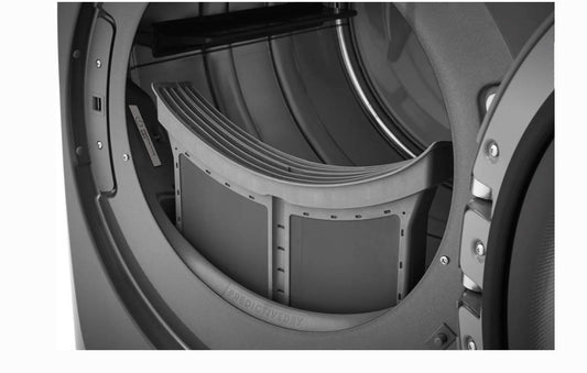 27 INCH Electrolux  EFMG627UIW Gas Dryer 8.0 Cu. Ft. 9 Dryer Programs,  Delay Start, ENERGY STAR,  Island White * New Open Box *