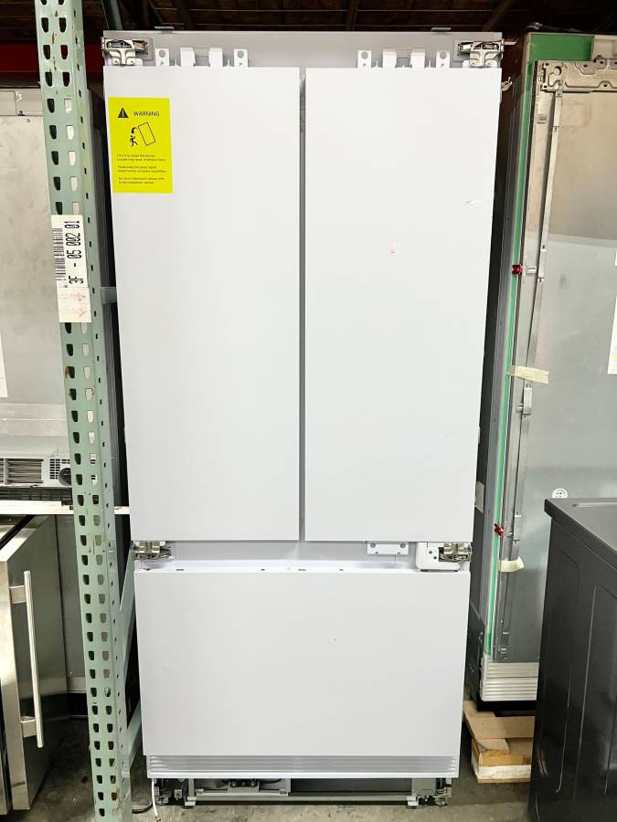 36 INCH Bertazzoni REF36FDBZPNV24 Panel Ready BUILT IN Refrigerator * New Open Box * Counter Depth Panel Ready French Door Style Refrigerator LED Touch Dual Cooling , Water Dispenser , Ice Maker, Sabbath , ADA, Energy Star
