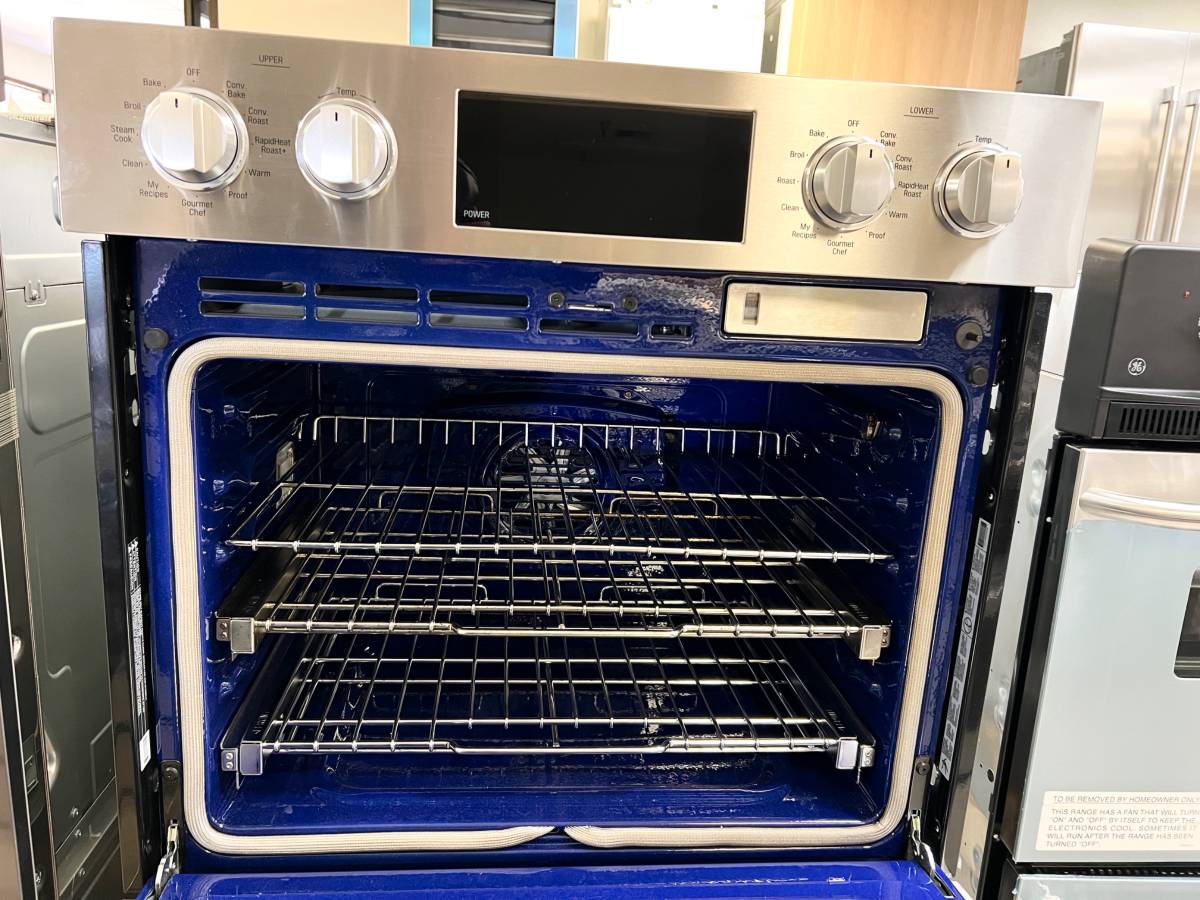 LG Signature Kitchen SKSDV3002S 30 Inch Double Wall Oven Steam * New Open Box * 4.7 cu. ft. LCD Display, Steam Assist, Convection, Flush Installation, Stainless Steel