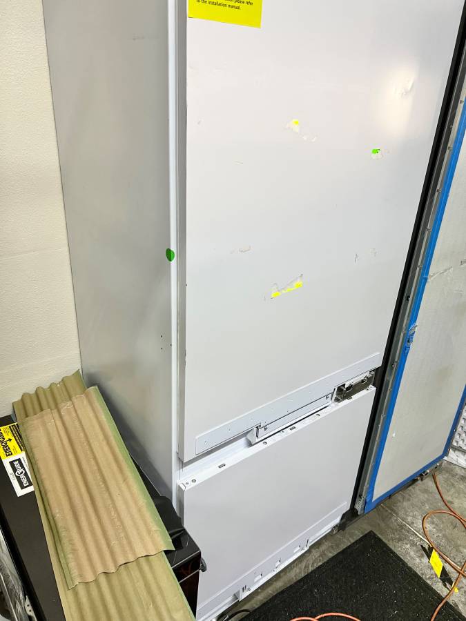 30 INCH Bertazzoni REF30BMBZPNV Panel Ready Built In Refrigerator * New Open Box * 84 Inch Bottom Freezer , Ice Maker , Internal Water, LED Touch, ADA Approved, Energy Star