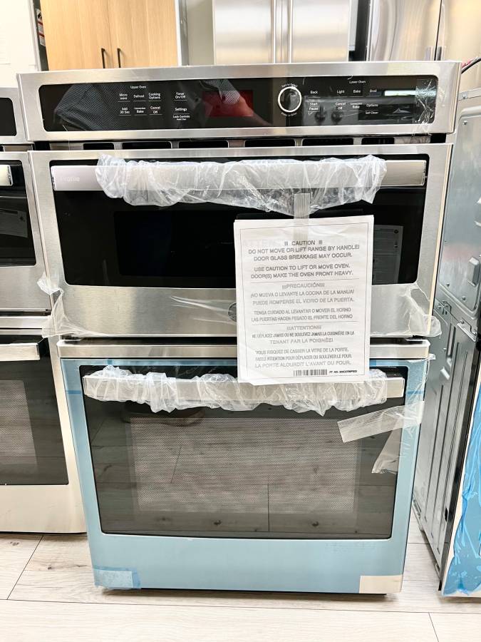 27 INCH GE Profile PK7800SKSS Microwave Combination Wall Oven New * Open Box *