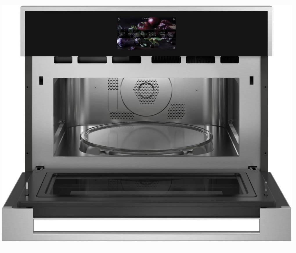 27 INCH GE Monogram Minimalist Series ZSB9121NSS Single Oven * NEW * Open Box Smart Electric 5 in 1 Wall Oven , 1.7 CU Ft Convection Toasting Warming Proofing Steam Cook Sensor Cook , Steam Clean , Defrost UL , Stainless Steel