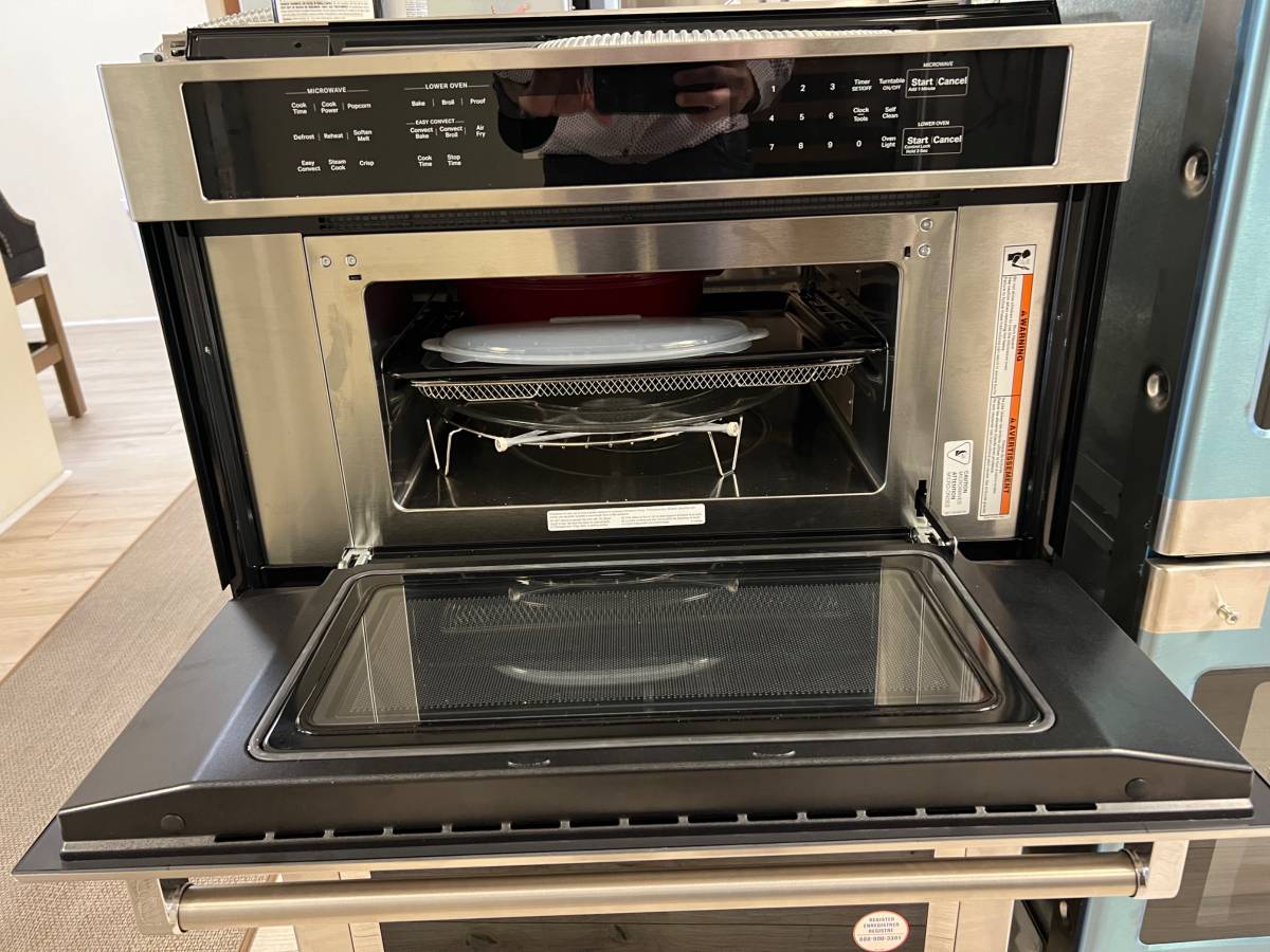 30 INCH KitchenAid KOEC530PSS Built-In Microwave Wall Oven Combo * New Open Box * Combination Microwave Wall Oven 5.0 Cu. Ft. , 1,600w Power Microwave, Air Fry Mode, CrispWave Technology, Star-K Certified, Stainless Steel .