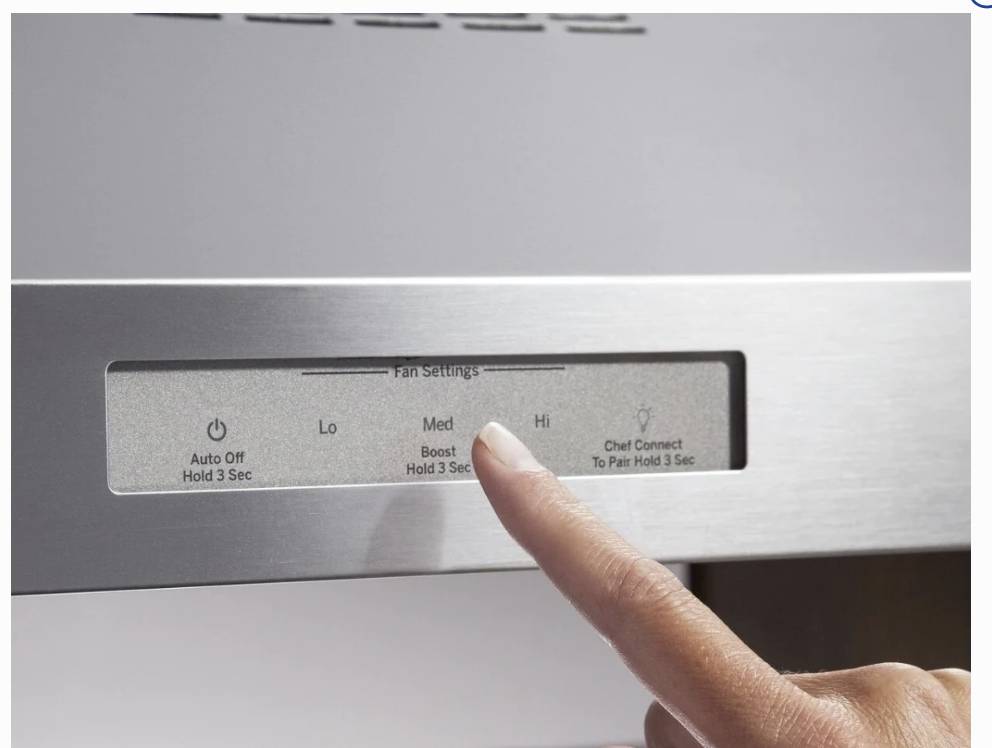 36 INCH GE Profile PVX7360SJSS Under Cabinet Smart Range Hood 4 Speed , 390 CFM , Glass Touch Controls ,LED,Chef Connect , Auto-off , Convertible , UL , HVI2100 ,Stainless Steel