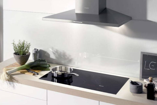 36 INCH Miele KM6375 Induction Cooktop Flush Mounting* NEW * 5 Cooking Zones,  Twin Booster Function, PowerFlex Technology,  Connectivity 2.0 Cooktop Hood Communication Direct Selection Plus Control , Black , Glasstop