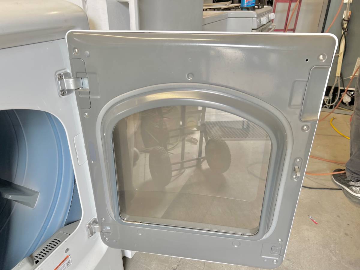 27 INCH Samsung DVE50M7450W Electric Dryer ,Multi-Steam, Wrinkle Prevent Option, Sensor Dry, 11 Dry Cycles, Smart Care, 4-Way Venting, Eco Dry, Reversible Door 7.4 cu. ft. , White
