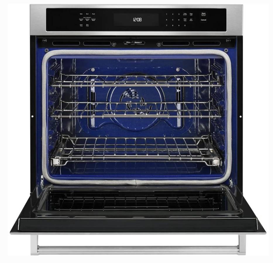 30 INCH KitchenAid KOSE500ESS Single Convection Wall Oven * New * Open Box 5 Cu Ft , Even Heat True Convection , Self Clean , FIT System , ADA