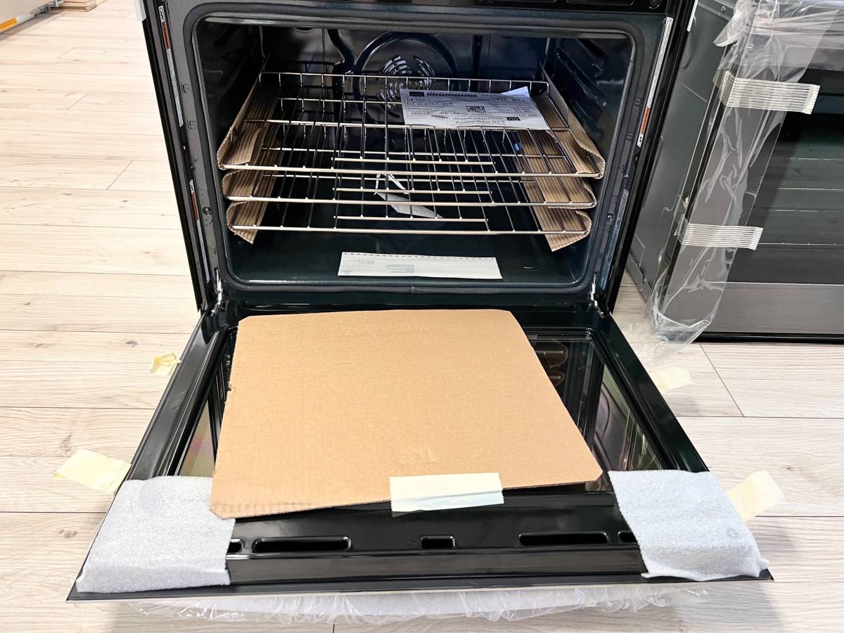 30 NCH Whirlpool WOD77EC0HS Double Electric Wall Oven * New Open Box * 10 Cu Ft , True Convection Oven , Steam Clean , Frozen Bake , Rapid Preheat , Scan to Cook , Sabbath , Star - K Certified , Stainless Steel