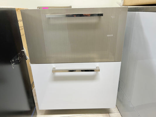 24 INCH SUBZERO ID24R  Integrated Double Drawer Under Counter Smart Refrigerator with 4.0 cu. ft. Capacity, Full Extension Drawers, LED Lighting, Interactive Control Panel, Sabbath, Star-K, Energy Star,  Panel Ready * New Open Box *