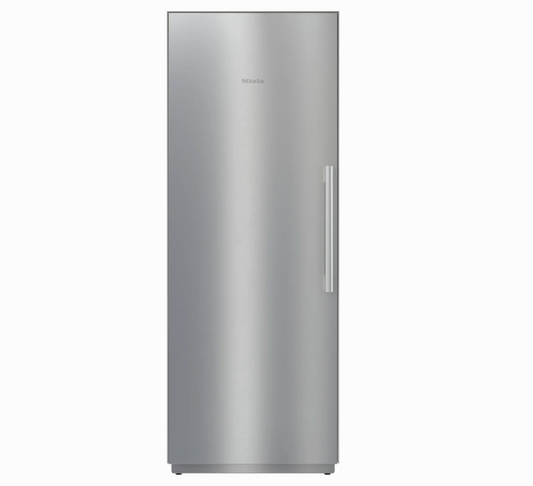 30 INCH Miele BUILT IN K2811SF Refrigerator Column ,ENERGY STAR * New Open Box * 16.8 Cu. Ft. Capacity, WIFI, Push 2 open,  MaxLoad Hinge, Sabbath, Active AirClean Filter, ENERGY STAR Stainless Steel, Left Hinge .