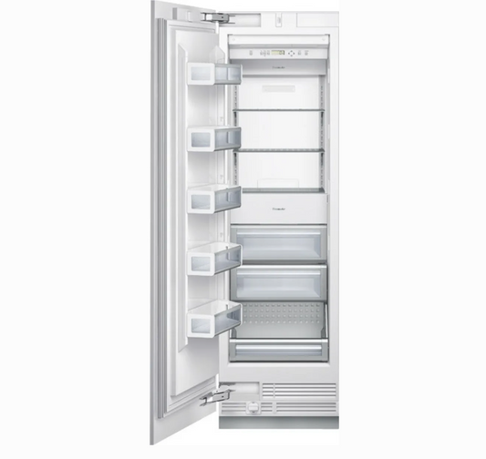 24 INCH Thermador T24IF800SP Built-In Freezer Column * NEW * Open Box Panel Ready 12 cu. ft., Metal Freezer Shelves, Internal Ice Maker, LED Sidewall Theater, Star-K, Energy Star Rated Accepts Custom Panels .