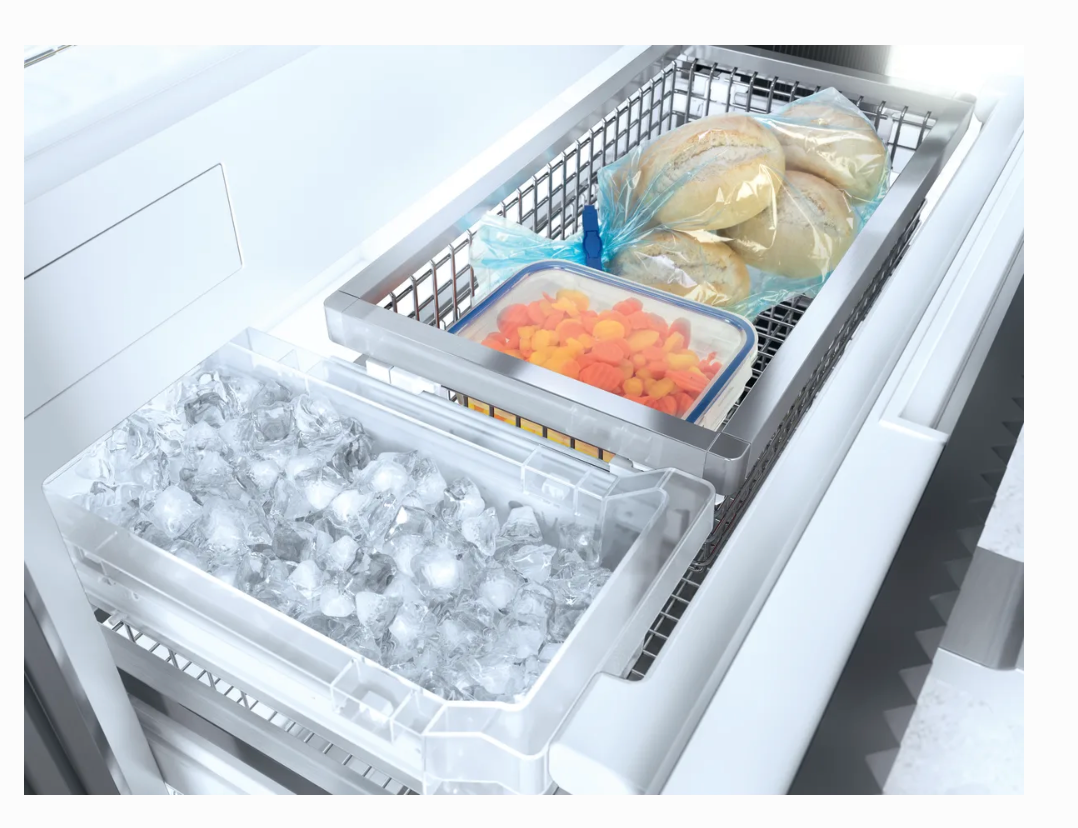 30 INCH Miele BUILT IN K2811SF Refrigerator Column ,ENERGY STAR * New Open Box * 16.8 Cu. Ft. Capacity, WIFI, Push 2 open, MaxLoad Hinge, Sabbath, Active AirClean Filter, ENERGY STAR Stainless Steel, Left Hinge .