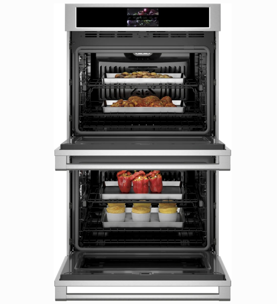 30 INCH GE Monogram Statement Series ZTD90DPSNSS * New Open Box * Double Convection Smart Electric Wall Oven , 10 Cu. Ft., True European Convection, Self-Clean, Steam Clean, Sabbath Proof, Warm,
