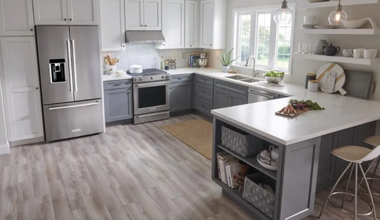 36 INCH KitchenAid KRFC704FPS French Door Refrigerator * New Open Box * 23.8 cu. ft., 3 Glass Shelves, Gallon Door Bins, Preserva Food Care System, Ice Water Dispenser, Auto Icemaker, Stainless Steel .