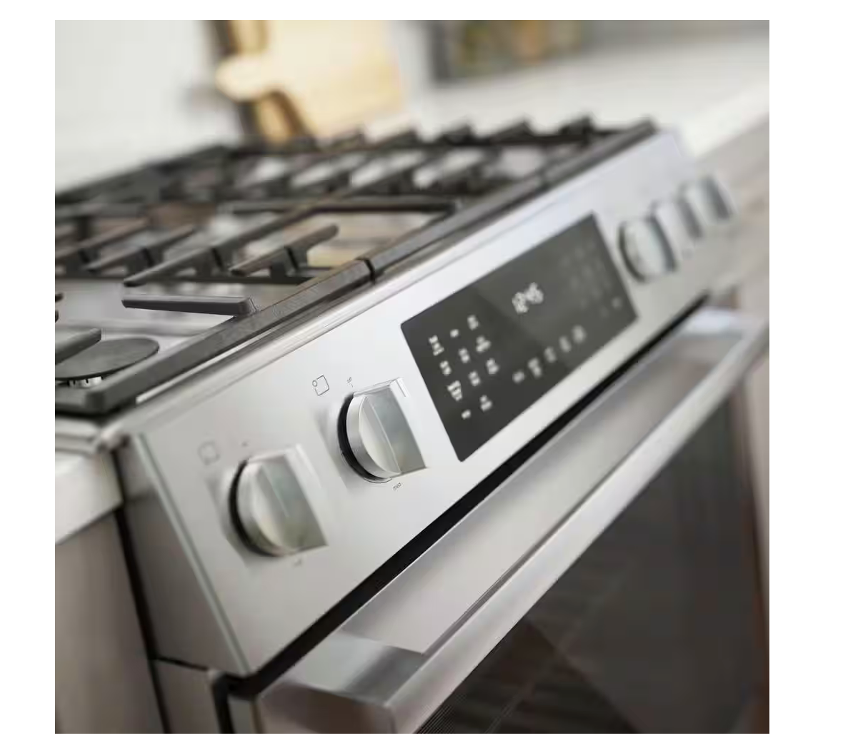 30 INCH Bosch 800 Series HDI8056U Slide-In Dual Fuel Range * New Open Box  * 5 Sealed Burners, 4.6 cu. ft. Oven, Touch Control, Warming Drawer,  Meat Probe, Self-Clean, Sabbath , Stainless Steel