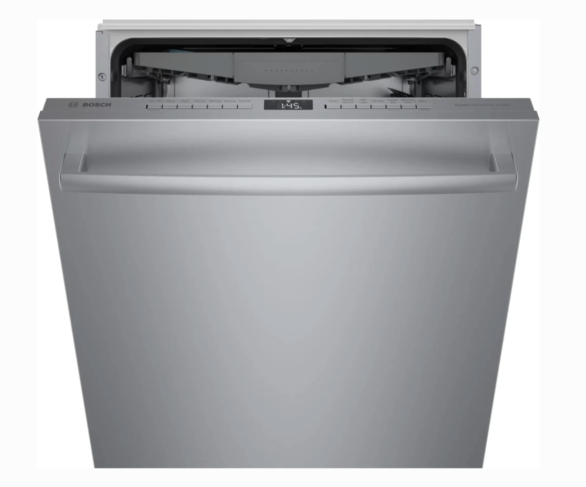 24 INCH Bosch 800 Series SGX78C55UC Built-In Dishwasher * New Open Box * Fully Integrated Built-In Smart  15 Place Setting Capacity, 6 Wash Cycles, 3rd Rack, 42 dBA, PrecisionWash, CrystalDry ADA , Stainless Steel