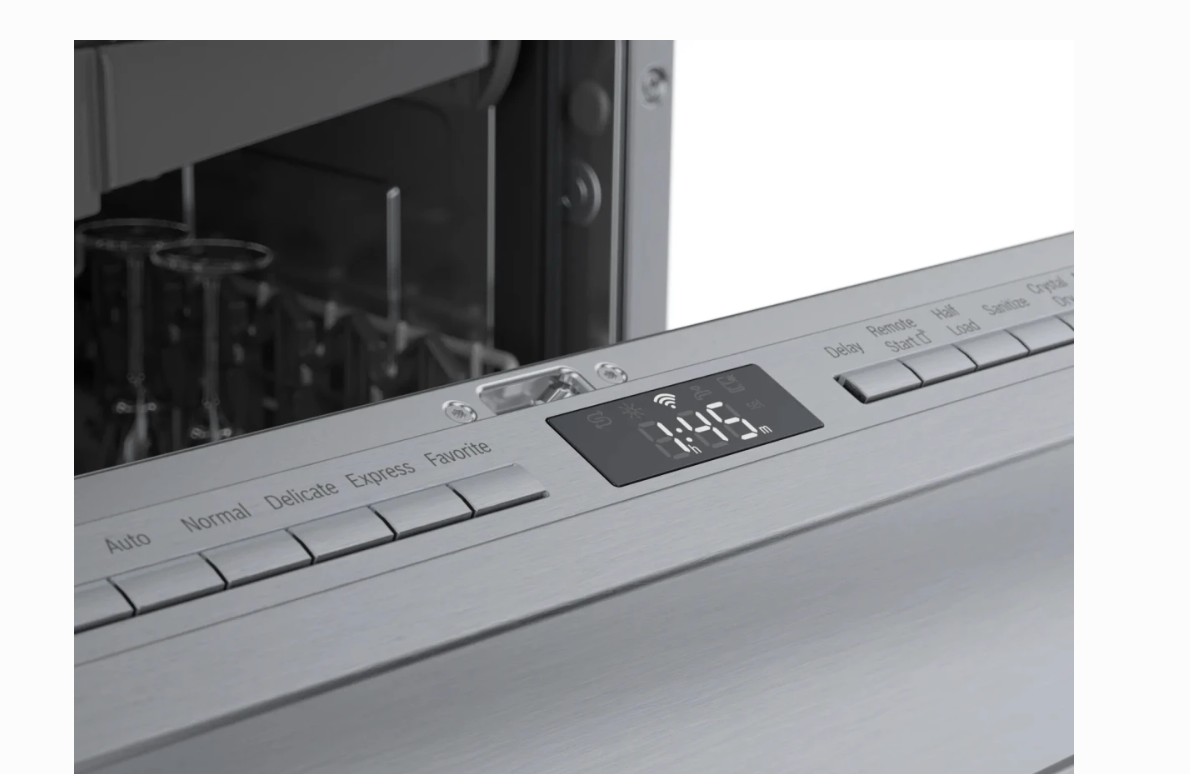 24 INCH Bosch 800 Series SGX78C55UC Built-In Dishwasher * New Open Box * Fully Integrated Built-In Smart  15 Place Setting Capacity, 6 Wash Cycles, 3rd Rack, 42 dBA, PrecisionWash, CrystalDry ADA , Stainless Steel