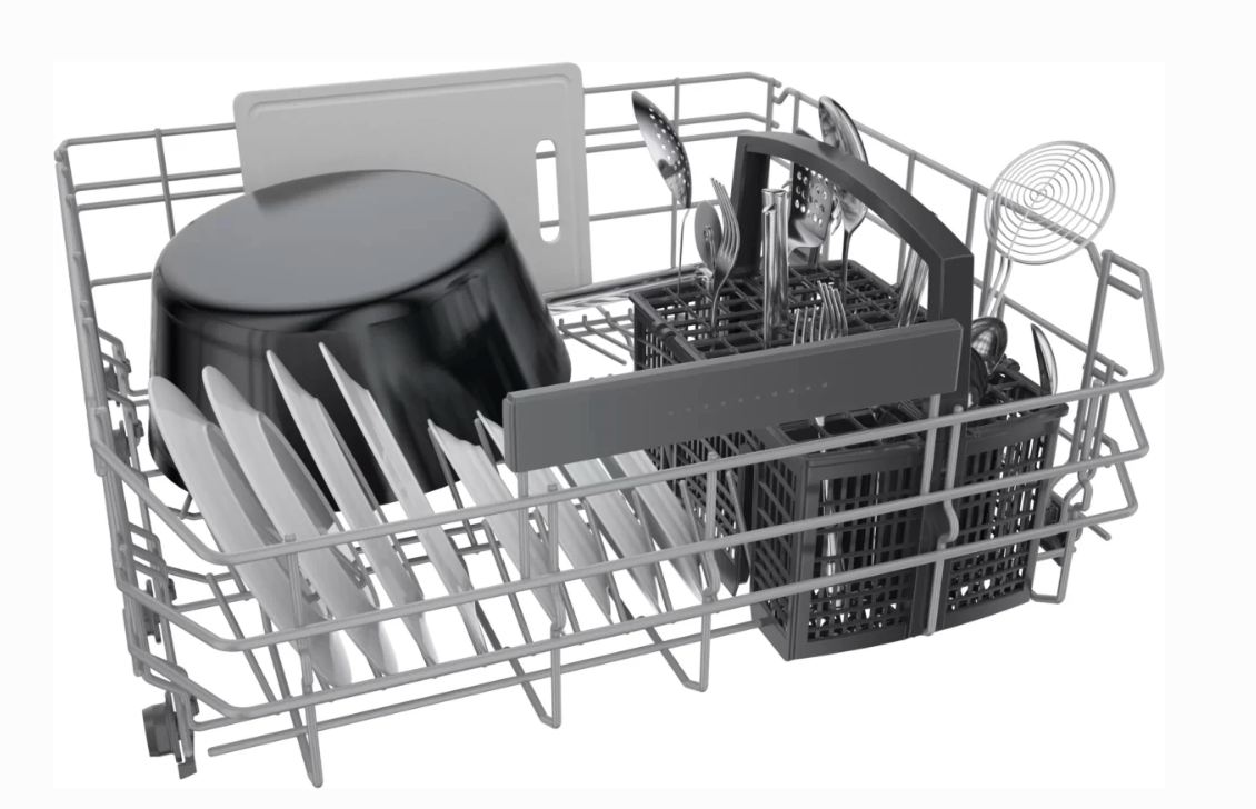 24 INCH Bosch 800 Series SGX78C55UC Built-In Dishwasher * New Open Box * Fully Integrated Built-In Smart  15 Place Setting Capacity, 6 Wash Cycles, 3rd Rack, 42 dBA, PrecisionWash, CrystalDry ADA , Stainless Steel
