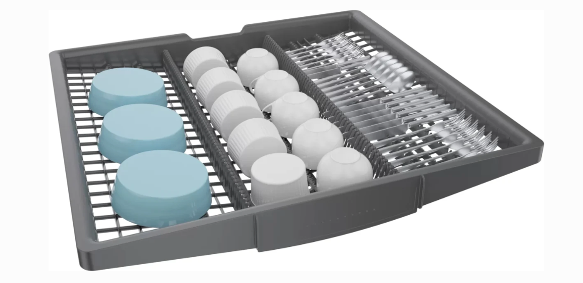 24 INCH Bosch 800 Series SGX78C55UC Built-In Dishwasher * New Open Box * Fully Integrated Built-In Smart  15 Place Setting Capacity, 6 Wash Cycles, 3rd Rack, 42 dBA, PrecisionWash, CrystalDry ADA , Stainless Steel