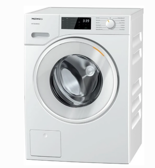 24 INCH Miele  WXD160WCS Front Load Smart Washer 2.26 Cu. Ft., Honey comb Drum, Direct Sensor User Interface, WiFi,  Mobile Control, Cap Dos,  1600 RPM Spin Speed, 11 Wash Programs, Sanitize, Soft Steam Option