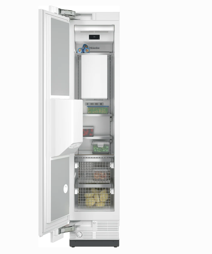 18 INCH Miele Master Cool Series F2472VI Smart Freezer Column , Push 2 open, Ice Maker , Energy Star, Panel Ready, Left Hinge , New Open Box
