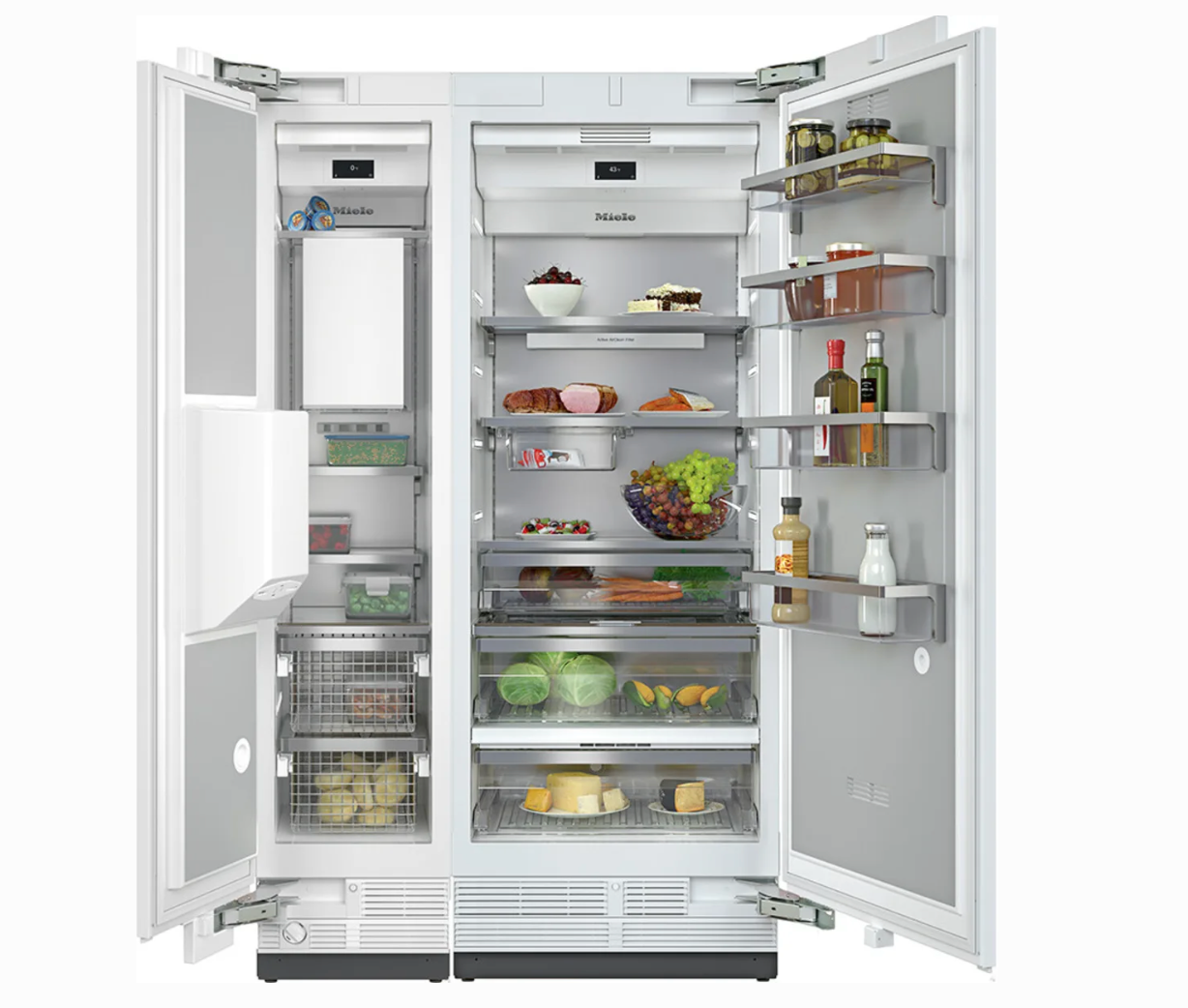48 INCH Column Miele K2811SF Refrigerator Stainless Steel , and Panel Ready F2472VI Freezer * New Open Box *