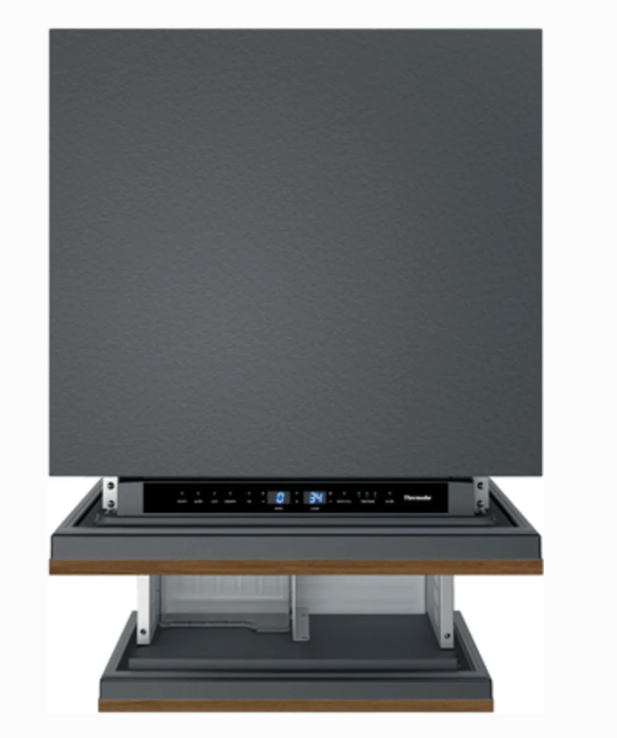 24 INCH Thermador T24UC905DP Built-In Under Counter Double Drawer Freezer Refrigerator 4.3 cu. ft. , Sabbath Mode Star K Custom Panel-Ready * New Open Box