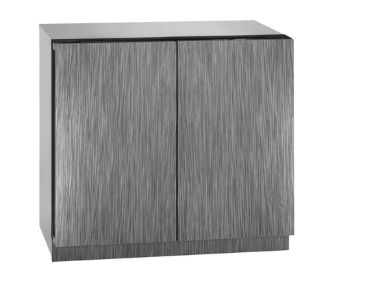 U-Line 3000 Series U3036RRINT00B 36" Built-In Refrigerator Dual Zone * New Open Box *  6 Full-Extension Drawer Bins, 2 Glass Shelves, Dual Zone Temperature Control, LED Theater Lighting , Star K , Solid Overlay .