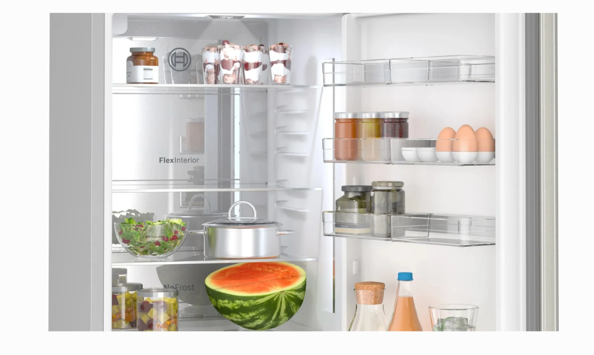 24 INCH Bosch 800 Series B24CB80ESS Freestanding Refrigerator Freezer * New Open Box * Counter Depth Freestanding Bottom Freezer Smart Refrigerator 12.8 cu. ft.  Ice Maker, Internal Water Dispenser , Stainless Steel