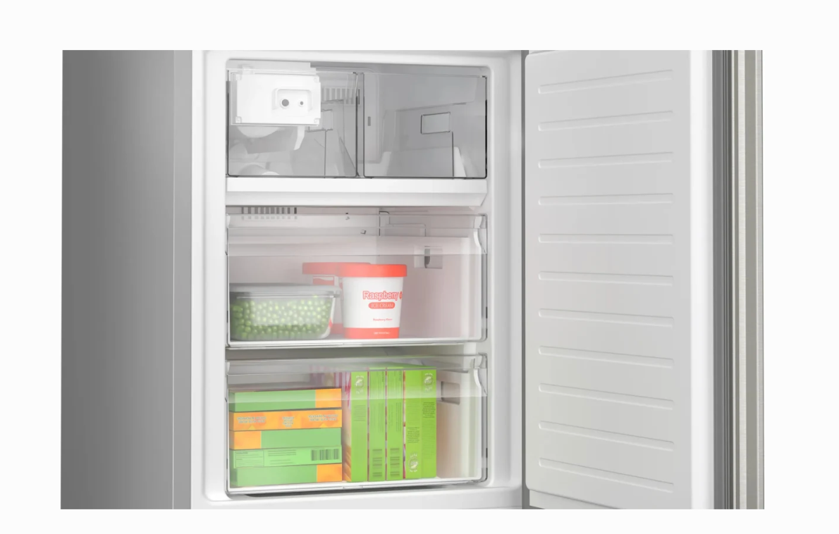 24 INCH Bosch 800 Series B24CB80ESS Freestanding Refrigerator Freezer * New Open Box * Counter Depth Freestanding Bottom Freezer Smart Refrigerator 12.8 cu. ft.  Ice Maker, Internal Water Dispenser , Stainless Steel