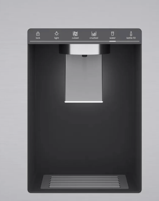 36 INCH Bosch 500 Series B36CD50SNS French Door Refrigerator * New Open Box *. Freestanding French Door Smart Refrigerator 21.6 Cu. Counter Depth, Ice Water, Ice Maker, Ultra Clarity Pro, Air Fresh, Home Connect, ENERGY STAR , Stainless Steel