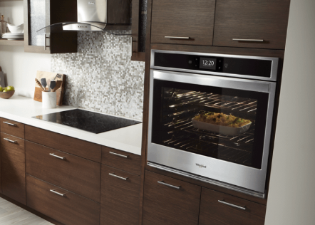 30 INCH Whirlpool WOS72EC0HS Smart Single Wall Oven with True Convection Cooking, Touchscreen, Frozen Bake, Convection Conversion, Temperature Sensor, Preheat, Keep Warm, FIT System, Control Lock,