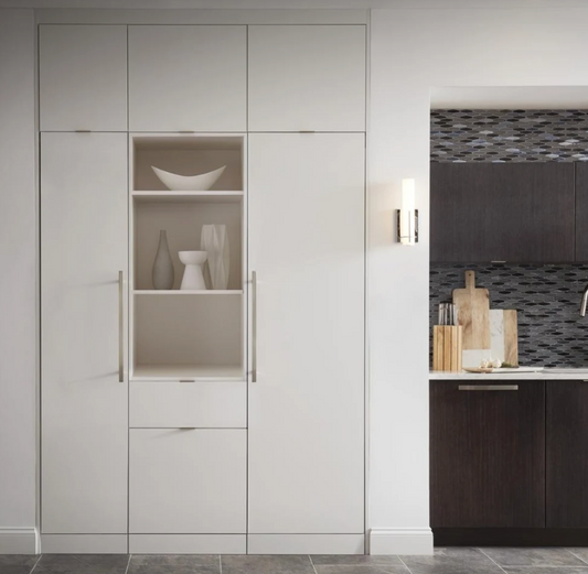 24 Inch GE Monogram ZIF241NPNII Panel Ready Column Smart Freezer * New Open Box 12.5 Cu. Ft.,  Retrofit Capability, Adjustable Door Bins, Spill Resistant Shelves,  LED Lighting, Enhanced Shabbos Mode Capable,  WiFi and Water Filtration .