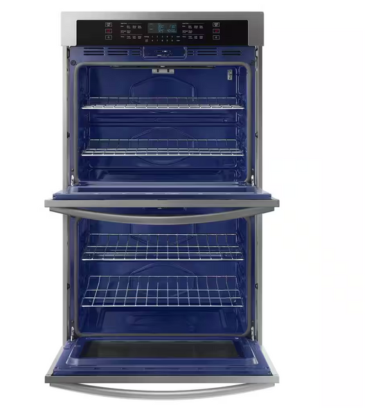 30 INCH Samsung NV51T5511DS Double Wall Oven * New Open Box *  10.2 Cu Ft , Wi-Fi ,  Steam Clean , Self Clean , Broiler , Proofing ,  Warming , Child Safety Lock , Sabbath , Stainless Steel .