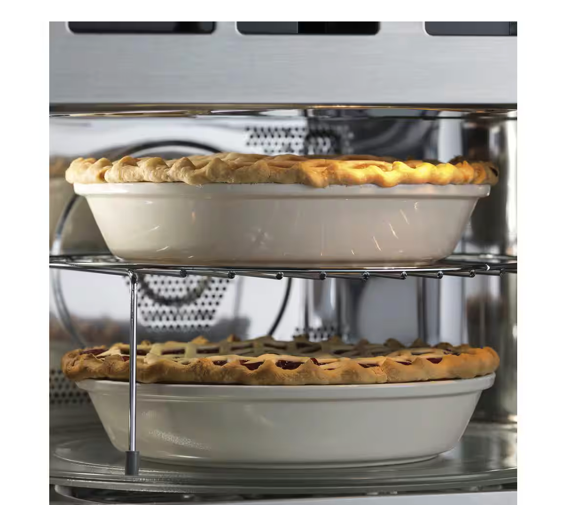 30 INCH GE Profile  PWB7030SVSS   1.7 cu. ft. Built-in Smart Microwave Oven 975 Watts,  Convection Cooking, Combination Fast Cook, Steam Sensor, Built-In WiFi, Glass Turntable, ADA , Stainless Steel * New Open Box *