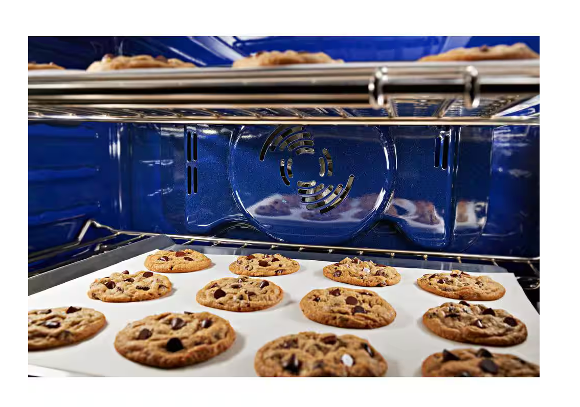 27 INCH KitchenAid KOED527PSS Double Electric Wall Oven 8.6 Cu. Ft. Total Oven Capacity, Air Fry, Even-Heat True Convection, Preheat, Integrated Meat Thermometer, Self-Close Doors, Self-Cleaning, Sabbath Star-K Stainless Steel * New Open Box *