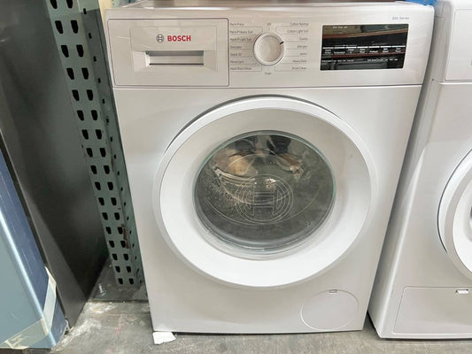 24 Inch Bosch Washer and Dryer Energy Star White Set New Open Box , Energy Star , ADA , Stackable, Washer Model : WGA14400UC  Dryer Model : WPA12100UC
