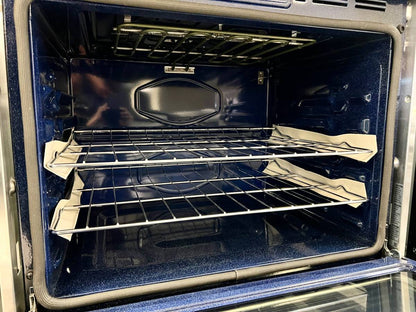 30 INCH Samsung NV51T5511DG Double Wall Oven Black Stainless  Steel 10.2 Cu Ft , Wi-Fi , Steam ,  Self Clean , Broiler , Proofing , Warming Mode,  Child Lock , Sabbath Mode,  Fingerprint Resistant Black * New Open Box *