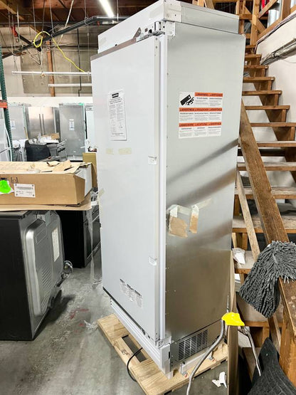 30 INCH GE Monogram ZIR301NPNII BUILT IN Panel Ready Column Refrigerator NEW * Open Box * Smart Refrigerator Panel Ready , 17.5 Cu Ft, AutoFill Pitcher , LED integrated Shelves , RetroFit Capability , Enhanced Shabbos Mode, Wi-Fi, Water Filtration