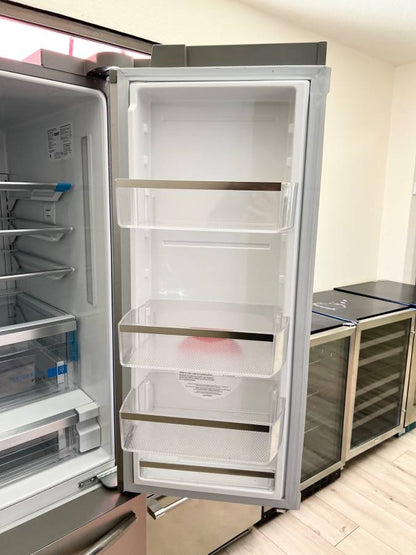 36 INCH Frigidaire GRFS2853AFA French Door Refrigerator * New Open Box 27.8 CU Ft , Gallon Door Bins, Crispers , Dual Ice Maker , PurePour Water Filter ,  PureAir Ultra II Air Filter , Energy Star Certified , Stainless Steel .