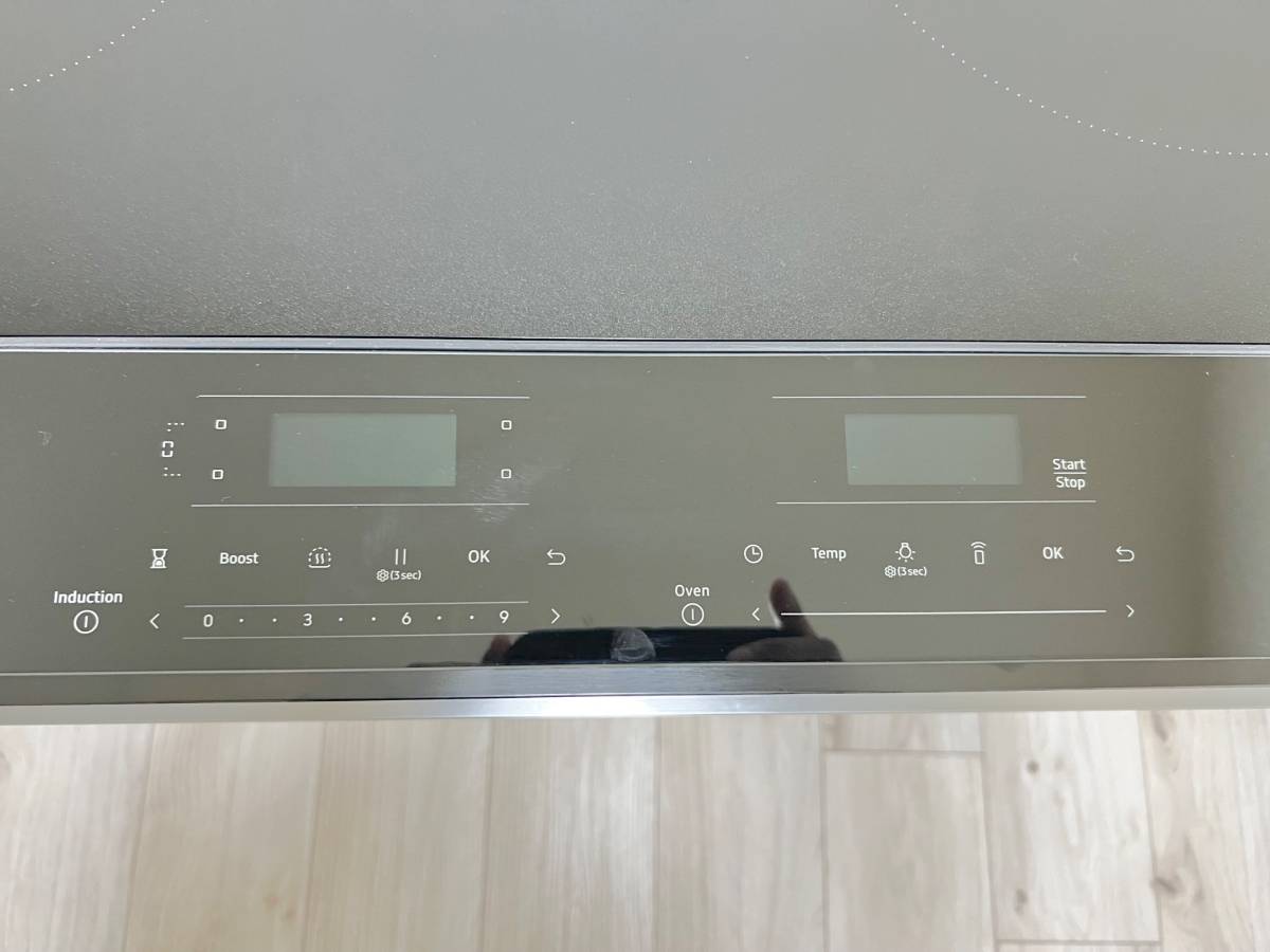 30 INCH Samsung BESPOKE NSI6DG9300SR Slide-In Induction Range 6.3 Cu. Ft. Oven, Air Fry,  Convection, Auto Conversion, Proof,  Storage Drawer, Self  Steam Clean, Sabbath,  ADA , ENERGY STAR  * New Open Box  *