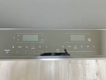 30 INCH Samsung BESPOKE NSI6DG9300SR Slide-In Induction Range 6.3 Cu. Ft. Oven, Air Fry,  Convection, Auto Conversion, Proof,  Storage Drawer, Self  Steam Clean, Sabbath,  ADA , ENERGY STAR  * New Open Box  *