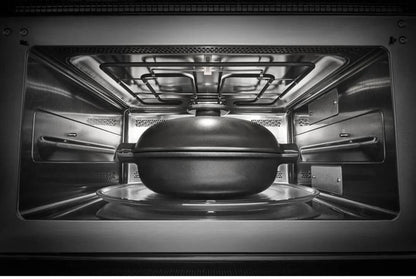 30 INCH JennAir RISE JMC2430LL Built-In Microwave Oven Convection * New Open Box 1.4 Cu Ft , Convection , Add 30 Seconds, Beverage , Defrost , Pizza, Popcorn , Reheat , Keep Warm , Soften / Melt Cycle , Sabbath Mode , UL Certified , Stainless Steel .